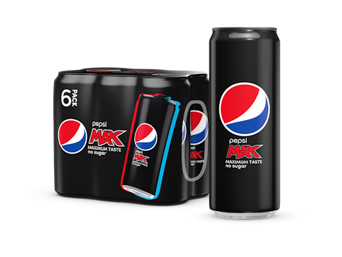 Bilde: © PepsiCo / Oda PepsiCo Pepsi Max 6 X 0,33l