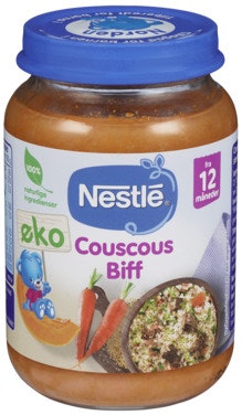 Bilde: © Nestlé / Oda Nestlé Couscous Biff Fra 12 mnd, Økologisk