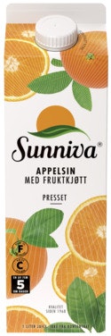 Bilde: © Sunniva / Oda Sunniva Premium Appelsinjuice Med fruktkjøtt