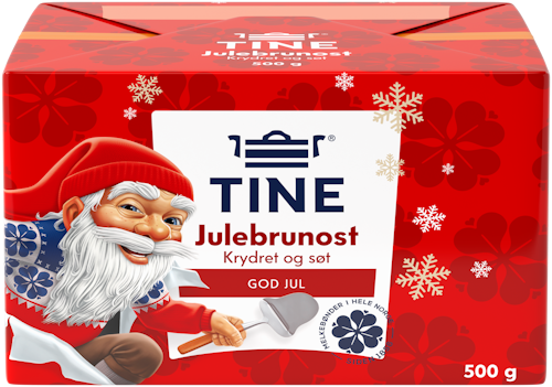 Bilde: © Tine / Oda Tine TINE Julebrunost Krydret, 500 g