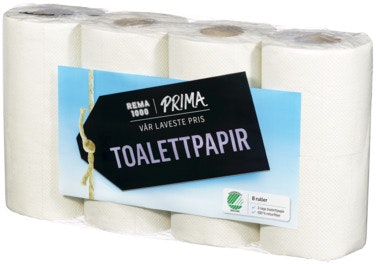 Bilde: © Prima / Oda Prima Toalettpapir
