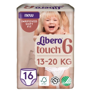 Bilde: © Libero / Oda Libero Touch Buksebleier Str. 6, 13-20 kg