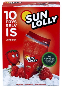 Sun Lolly Strawberry