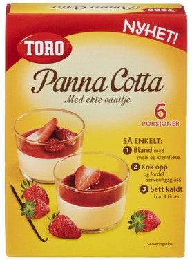 Toro Dessert Panna Cotta