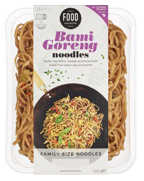Bilde: © Food Collective / Oda Food Collective Bami Goreng Nudler Med Kalkun, Egg og Purreløk