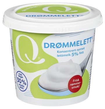 Bilde: © Q-meieriene / Oda Q-meieriene Q-Drømmelett 5%