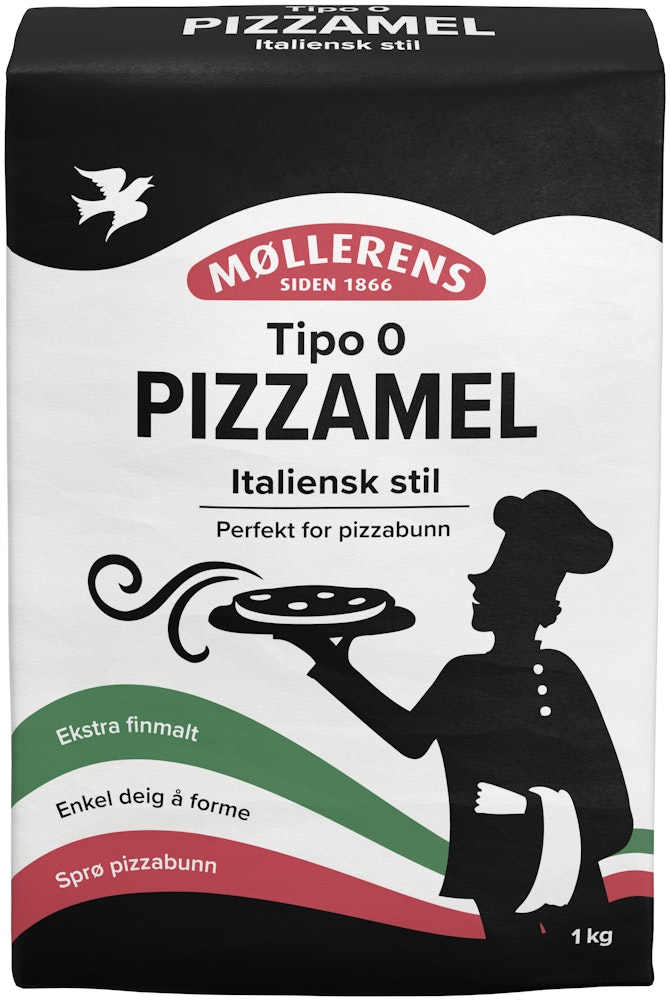 Møllerens Pizzamel Tipo-0