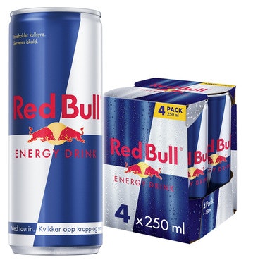 Bilde: © Red Bull / Oda Red Bull Red Bull Energidrikk 4x250 ml