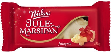 Bilde: © Nidar / Oda Nidar Marsipangris uten Sjokolade 65 g