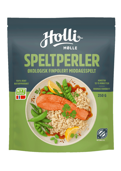 Økologiske Speltperler Finpolert, 250 g