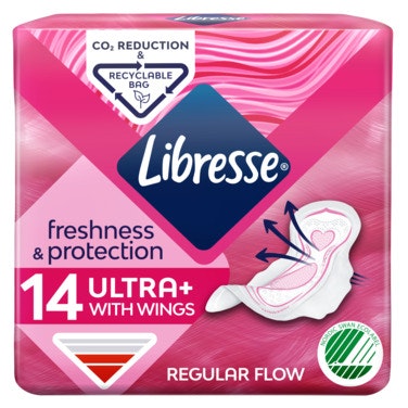 Bilde: © Libresse / Oda Libresse Bind Ultra Normal Wing 14 stk