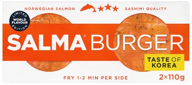 Salma Burger Taste of Korea Norge, 2 stk