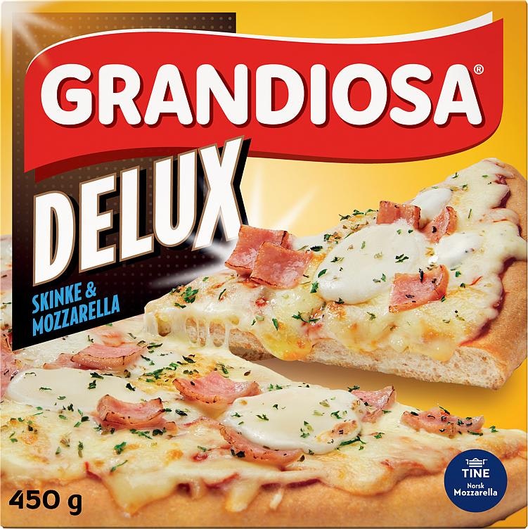 Grandiosa Delux Skinke & Mozzarella 450 g