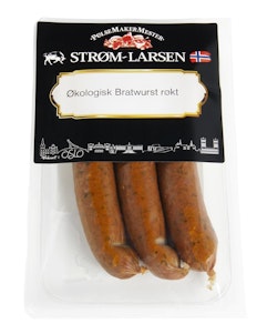 Strøm-Larsen Økologisk Røkt Bratwurst