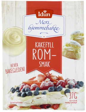 Bilde: © Idun / Oda Idun Kakefyll med Romsmak