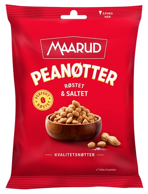 Maarud Peanøtter Røstet & Saltet