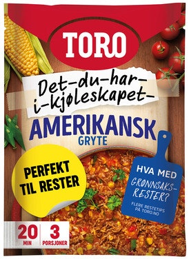 Bilde: © Toro / Oda Toro Amerikansk Gryte