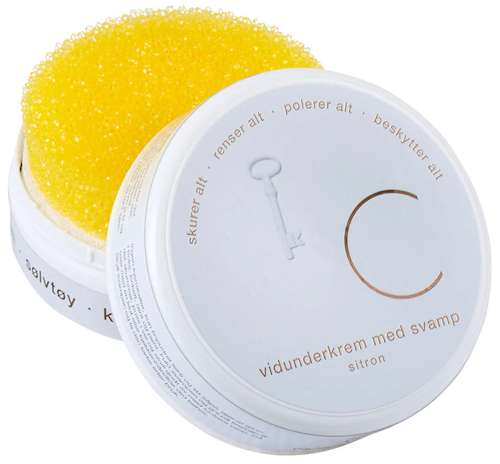 Bilde: © C soaps / Oda C soaps Vidunderkrem med svamp Sitron