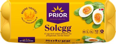 Bilde: © Prior / Oda Prior Solegg Fra frittgående høner Str M/L/XL