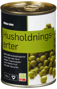 Bilde: © REMA 1000 / Oda REMA 1000 Husholdningserter 410 g