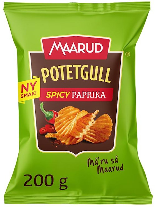 Maarud Potetgull Spicy Paprika