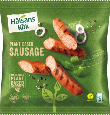 Bilde: © Hälsans Kök / Oda Hälsans Kök Plant-based Sausage 6 stk