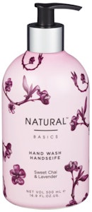 Natural Basics Moisturising Hand Wash, Sweet Chai & Lavender
