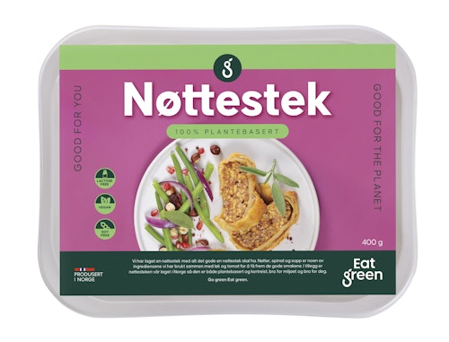 Bilde: © Eat Green / Oda Eat Green Nøttestek