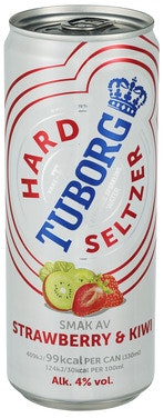 Bilde: © Tuborg / Oda Tuborg Tuborg Hard Seltzer Strawberry Kiwi