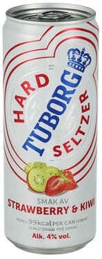 Tuborg Hard Seltzer Strawberry Kiwi