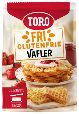 Bilde: © Toro / Oda Toro Vafler Mix Glutenfri