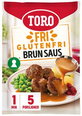 Bilde: © Toro / Oda Toro Brun Saus Glutenfri