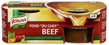 Bilde: © Knorr / Oda Knorr Fond du Chef Kjøtt, 4x28g