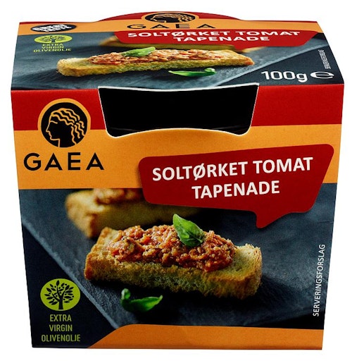 Gaea Soltørret Tomat Bruschetta