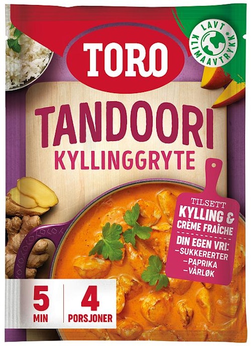 Toro Tandoori Kyllinggryte