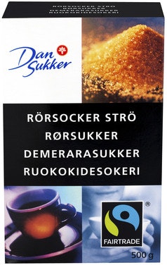 Bilde: © Dansukker / Oda Dansukker Rørsukker Strø Demerara
