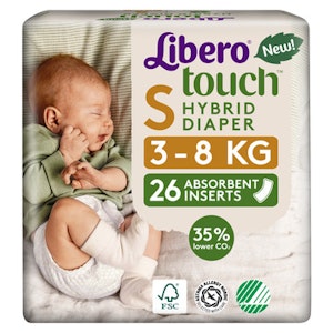 Libero Touch Hybrid Str. Small, 3-8 kg