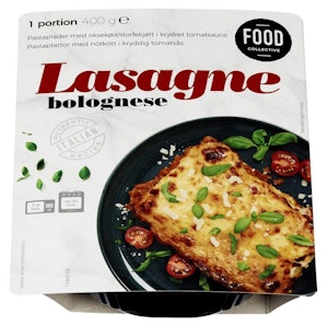 Food Collective Lasagne Bolognese I krydret tomatsaus