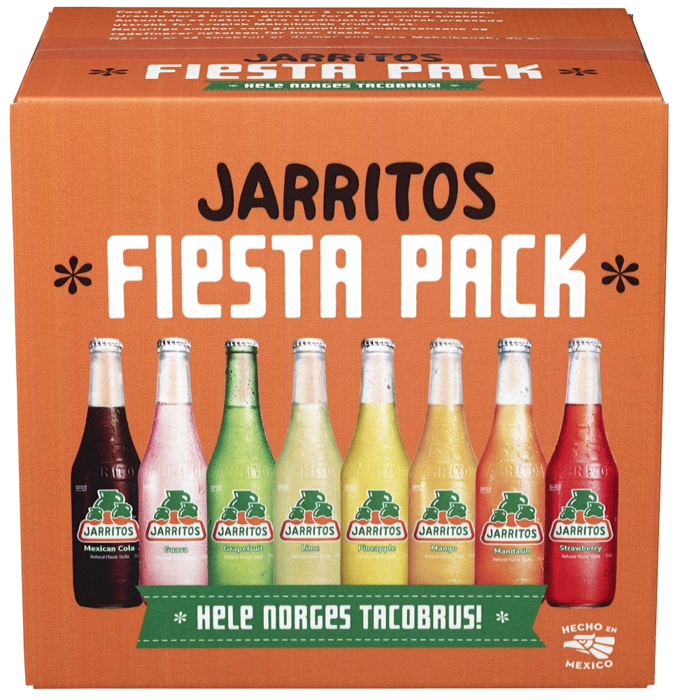 Jarritos Fiesta Pack 12 x 0,37 l, 4,44 l