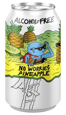 Bilde: © No Worries / Oda No Worries No Worries Pineapple Pale Ale Alkoholfri