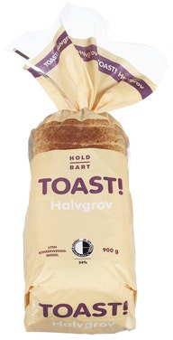 Bilde: © Mesterbakeren / Oda Mesterbakeren Toast Halvgrov