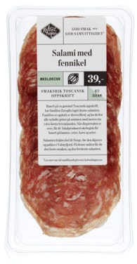 Bilde: © Kolonihagen / Oda Kolonihagen Salami med Fennikel Økologisk