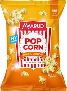 Maarud Poppet Popcorn Cheddar