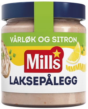 Bilde: © Mills / Oda Mills Varmrøkt Laksepålegg Med Vårløk & Sitron