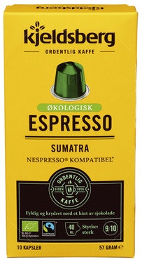 Bilde: © Kjeldsberg Kaffebrenneri / Oda Kjeldsberg Kaffebrenneri Kaffekapsel Espresso 57 gram