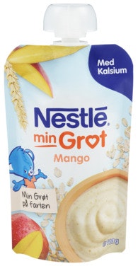 Bilde: © Nestlé / Oda Nestlé Min Grøt Mango Spiseklar Fra 6 mnd