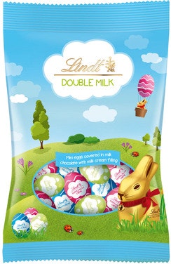 Bilde: © Lindt / Oda Lindt Miniegg Dobbel Melk