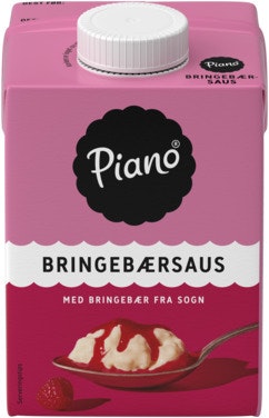 Bilde: © Tine / Oda Tine Piano Bringebærsaus