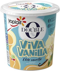 Yoplait Double 00% Yoghurt Viva Vanilla