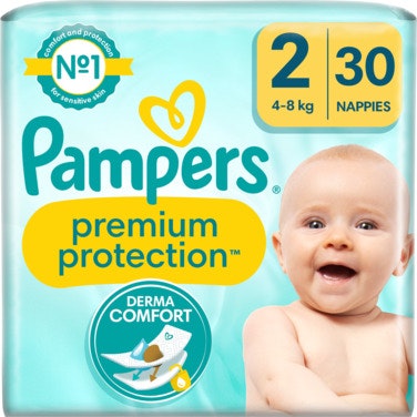 Bilde: © Pampers / Oda Pampers Bleie Premium Protection New baby Str. 2, 4-8kg